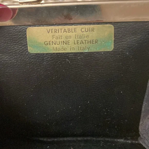 Vintage Leather Wallet Made In Italy - Picture 4 of 5